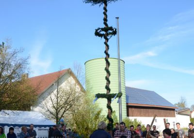 Maibaumaufstellen 2016