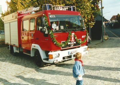 unser neues Feuerwehrauto 1995