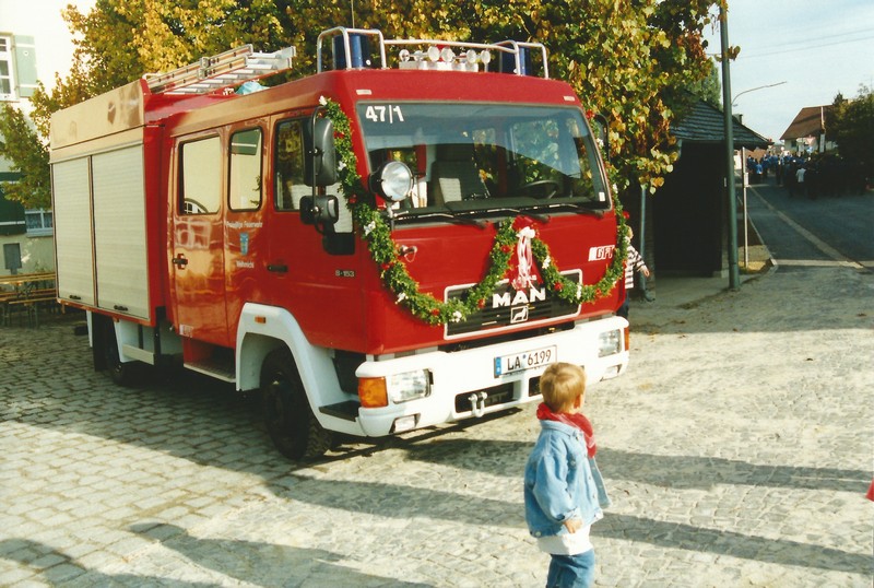 unser neues Feuerwehrauto 1995