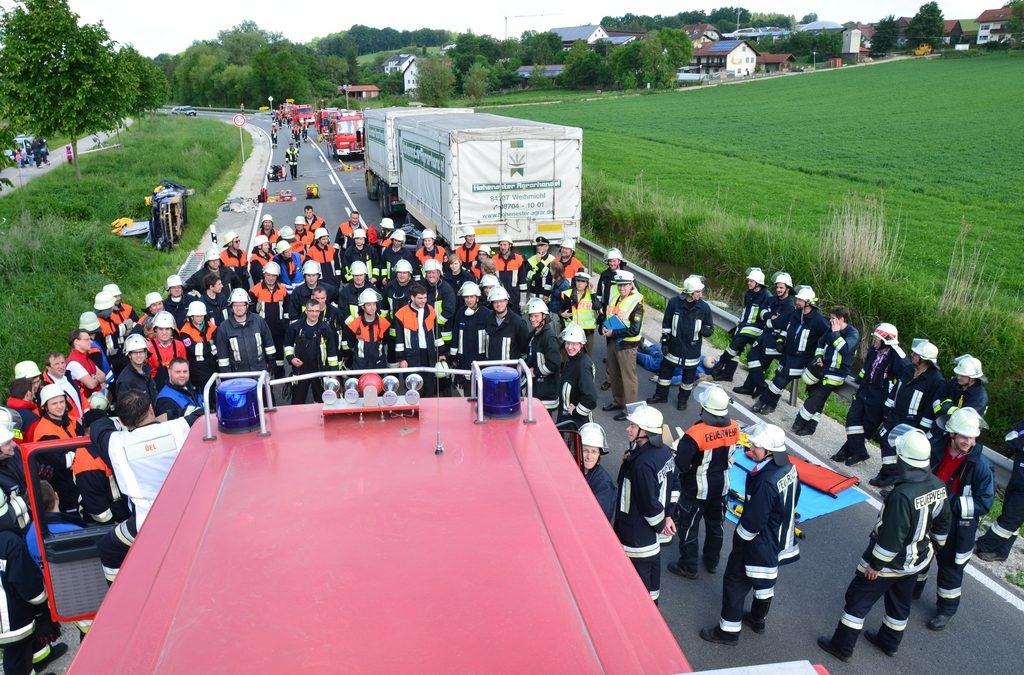 Großübung FF Weihmichl 2014