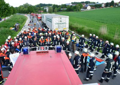 Großübung FF Weihmichl 2014