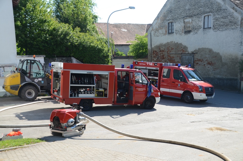 Gemeinschaftsübung an der GS Neuhausen im Mai 2017